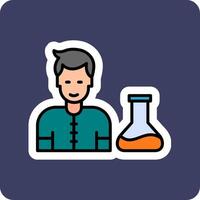 Scientist Vector Icon