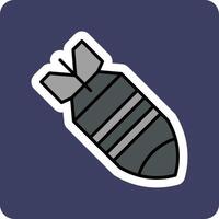 Nuclear Bomb Vector Icon