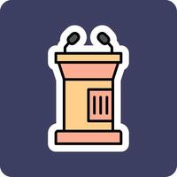 Lectern Vector Icon