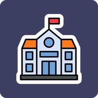 School Vector Icon