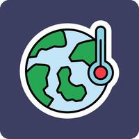 Global Warming Vector Icon