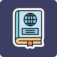 Geography Book Vector Icon