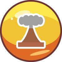 Volcano Vector Icon