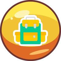 Backpack Vector Icon