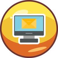 icono de vector de correo electrónico