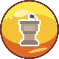 Podium Vector Icon