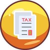 Tax File Vector Icon