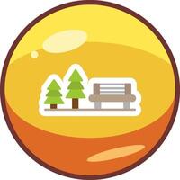 Rest Area Vector Icon