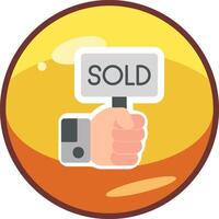 Sold Vector Icon