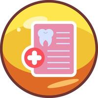 Prescription Vector Icon