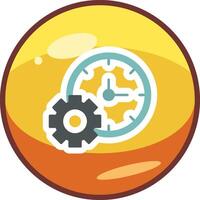 Time Manager Vector Icon