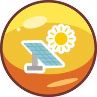 Solar Panel Vector Icon