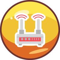 Wifi Router Vector Icon