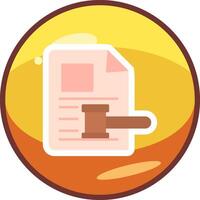 Auction Vector Icon