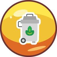 Trash Bin Vector Icon