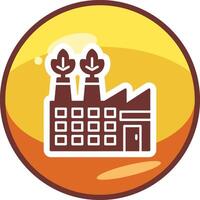 Eco Factory Vector Icon