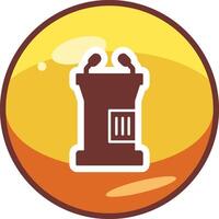 Lectern Vector Icon