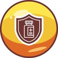 Vaccine Protection Vector Icon