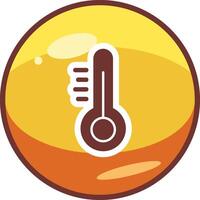 icono de vector de temperatura