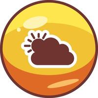 Cloudy Vector Icon