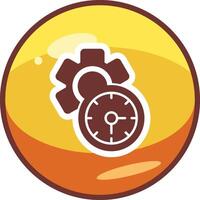 Work Time Vector Icon