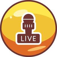 Live Vector Icon