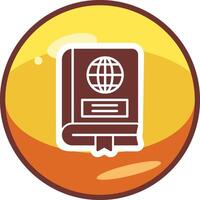 Geography Book Vector Icon