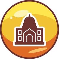 icono de vector de mezquita