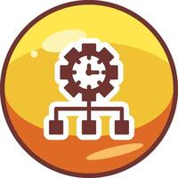 Time Management Vector Icon