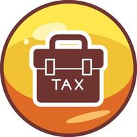 Tax Portfolio Vector Icon