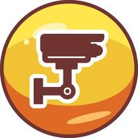 icono de vector de cctv