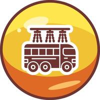 Bus Wash Vector Icon