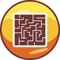 Maze Vector Icon