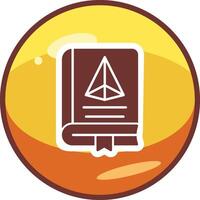 Trigonometry Book Vector Icon