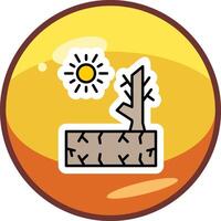 Drought Vector Icon