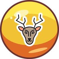 Deer Vector Icon