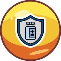 Vaccine Protection Vector Icon