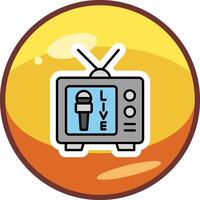 Live Vector Icon