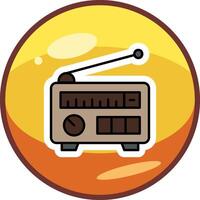 Radio Vector Icon