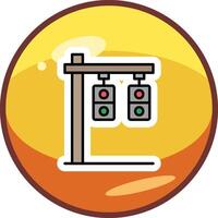 Traffic Lights Vector Icon