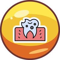 Cavity Vector Icon