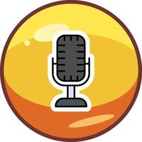 Microphone Vector Icon