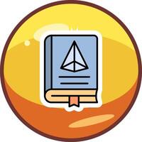 Trigonometry Book Vector Icon