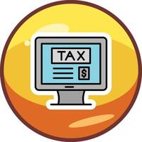 Tax Vector Icon