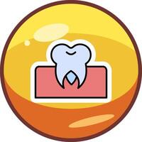 molar vector icono