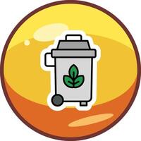 Trash Bin Vector Icon