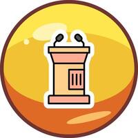 Lectern Vector Icon