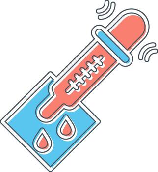 icono de vector de prueba