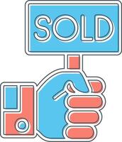 Sold Vector Icon