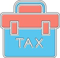 Tax Portfolio Vector Icon